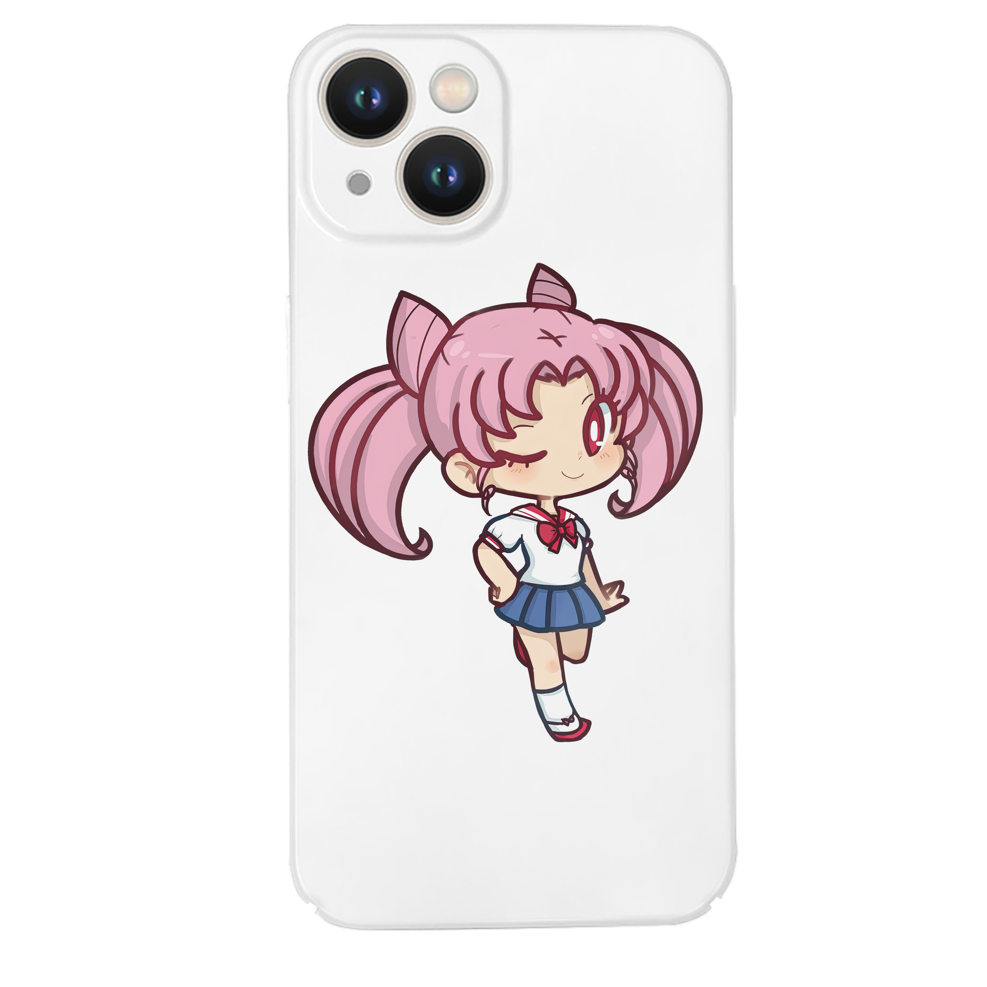 （画像用） 美少女戦士セーラームーン ちびうさ Sailor Moon Chibiusa Tsukino Usagi Small Lady Serenity 【iPhone 14シリーズ対応】ハードケース
